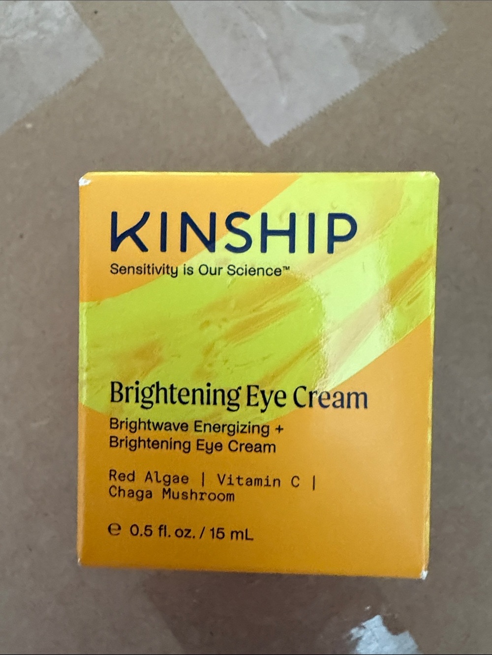 Kinship Brightening Eye Cream — Yellow
